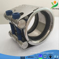 High pressure rubber ring/suit rubber sleeve factory price tube pipeline repair clamp